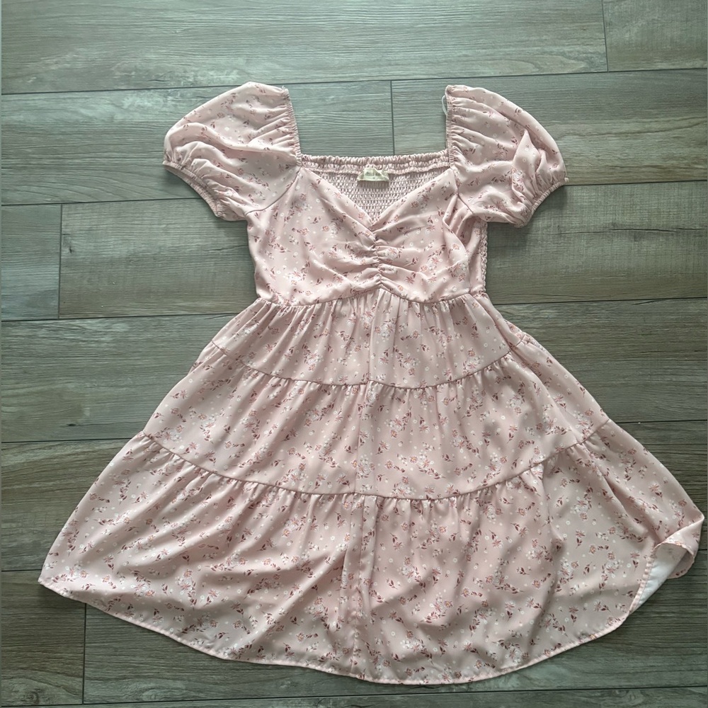 Altar’d State Pink Floral Dress